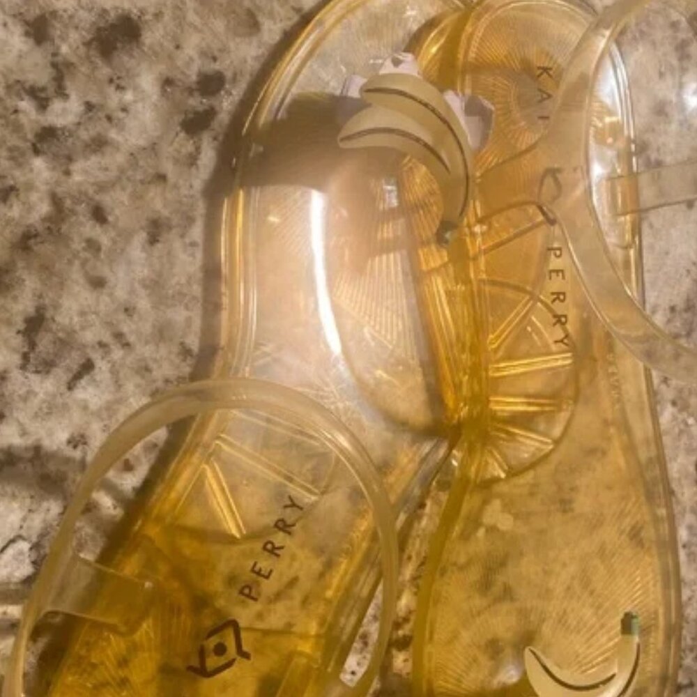 Katy Perry Collections Jelly thong sandal size 9